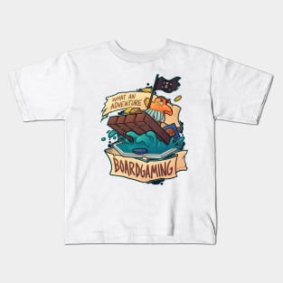 Boardgames What an Adventure Kids T-Shirt